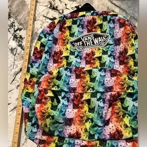 Rainbow cat backpack VANS